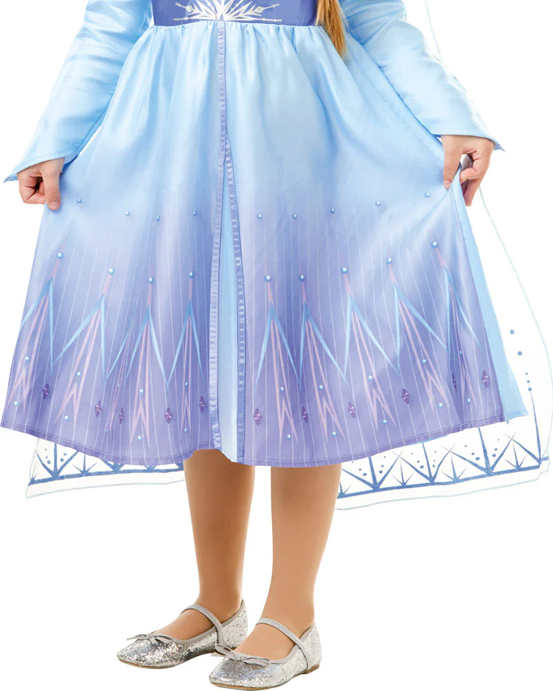 Disney Frozen 2 Elsa Value Girls Costume - Image 3