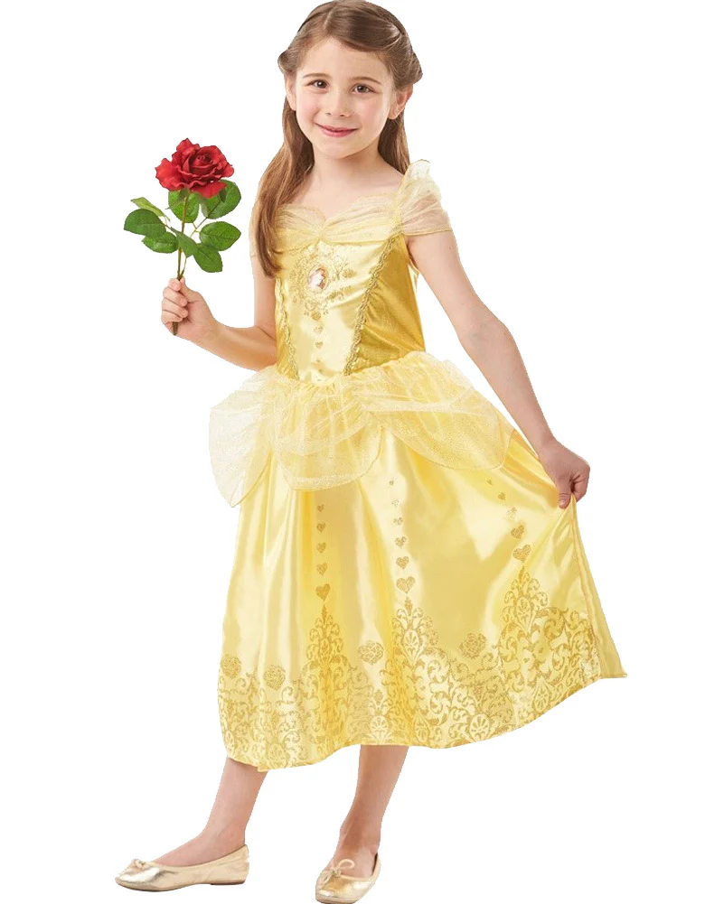 Disney Gem Princess Belle Girls Book Week Costume - Image 2