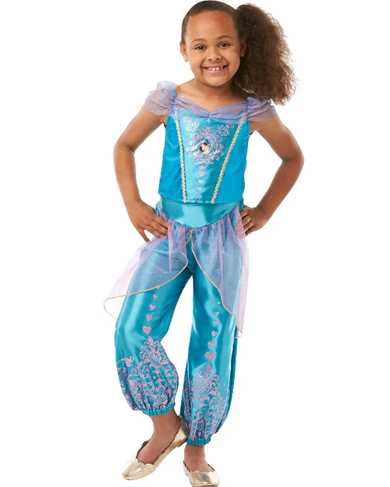 Disney Gem Princess Jasmine Girls Book Week Costume
