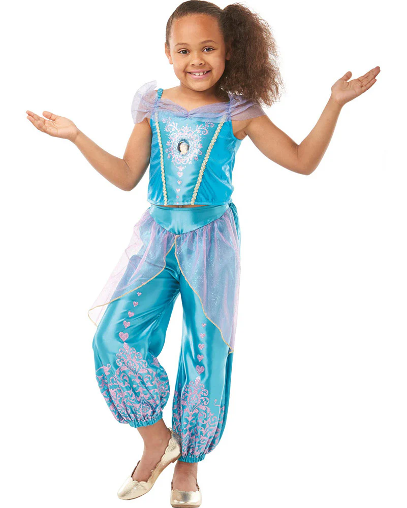 Disney Gem Princess Jasmine Girls Book Week Costume - Image 3