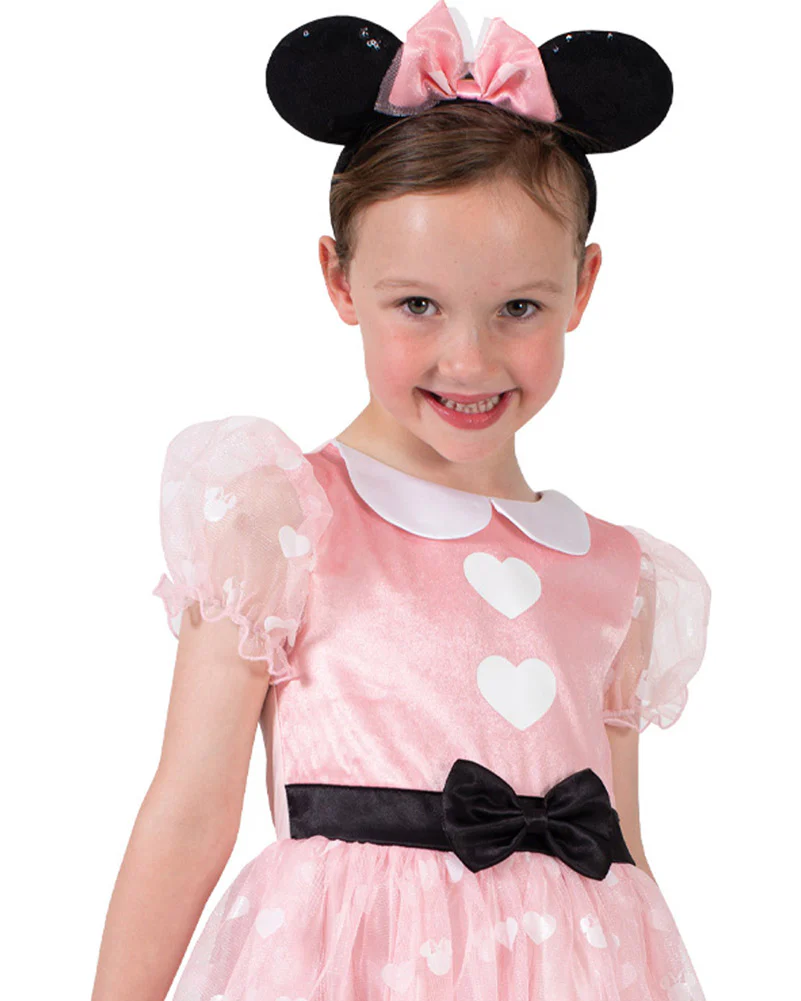 Disney Minnie Mouse Pink Premium Girls Costume - Image 2