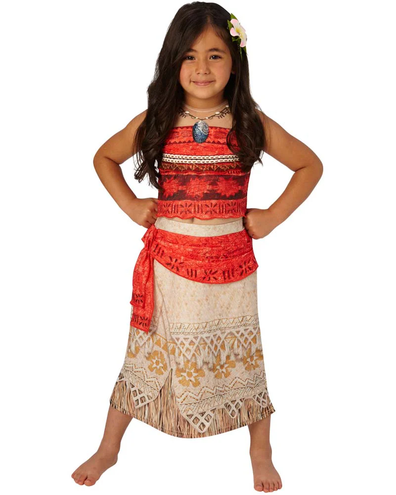 Disney Moana Deluxe Girls Costume