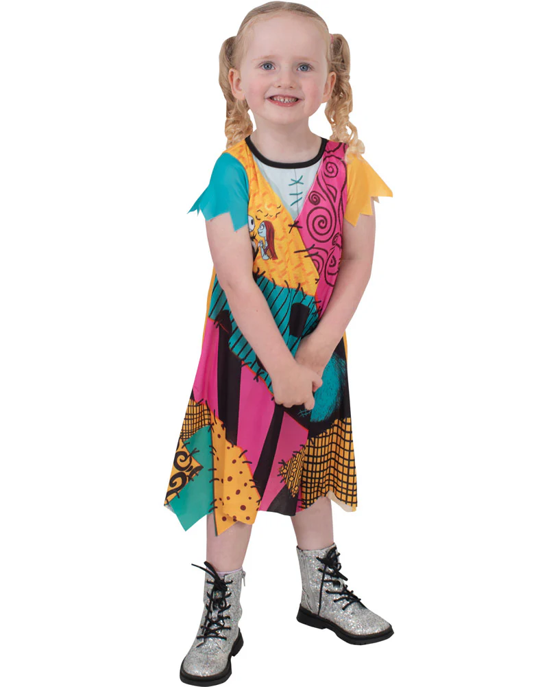 Disney Nightmare Before Christmas Sally Finkelstein Deluxe Toddler Costume - Image 2