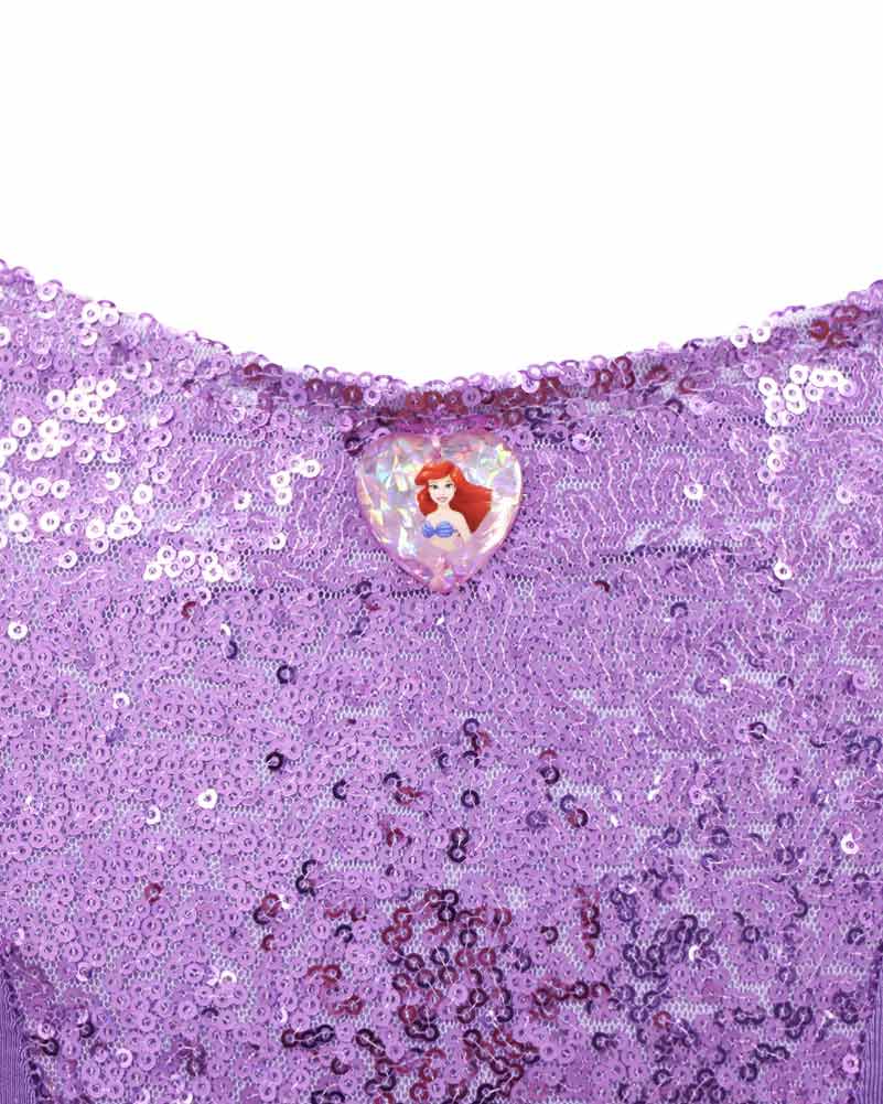 Disney Princess Ariel Sparkling Tutu Dress Girls Costume - Image 4