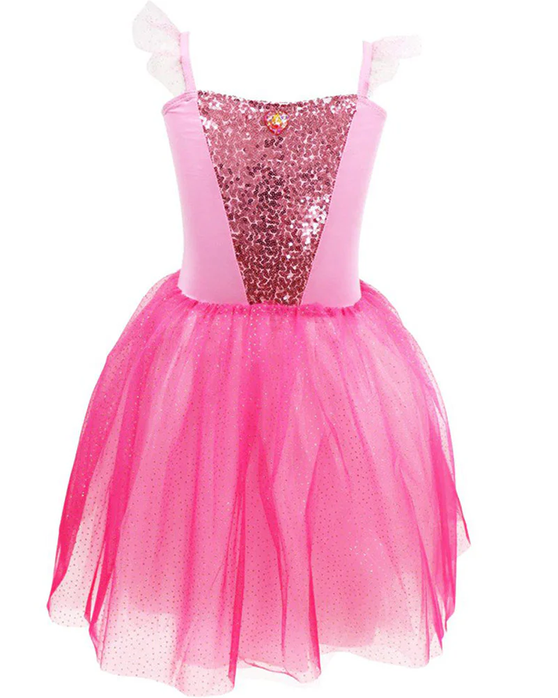 Disney Princess Aurora Romantic Tutu Dress Girls Book Week Costume