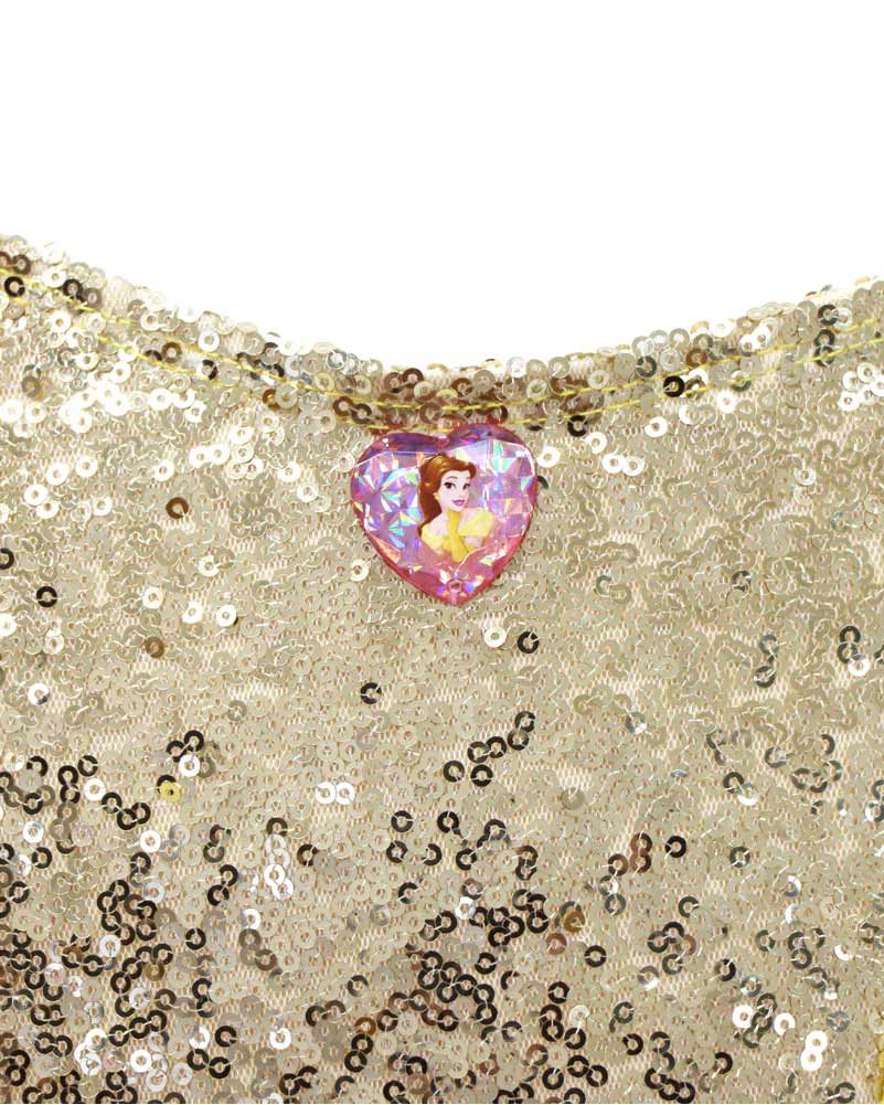 Disney Princess Belle Sparkling Tutu Dress Girls Costume - Image 5