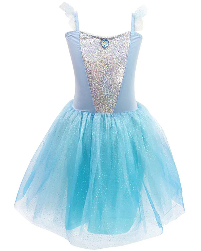 Disney Princess Cinderella Romantic Tutu Dress Girls Book Week Costume