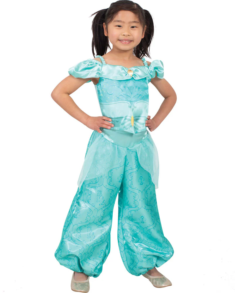 Disney Princess Jasmine Filagree Deluxe Girls Book Week Costume