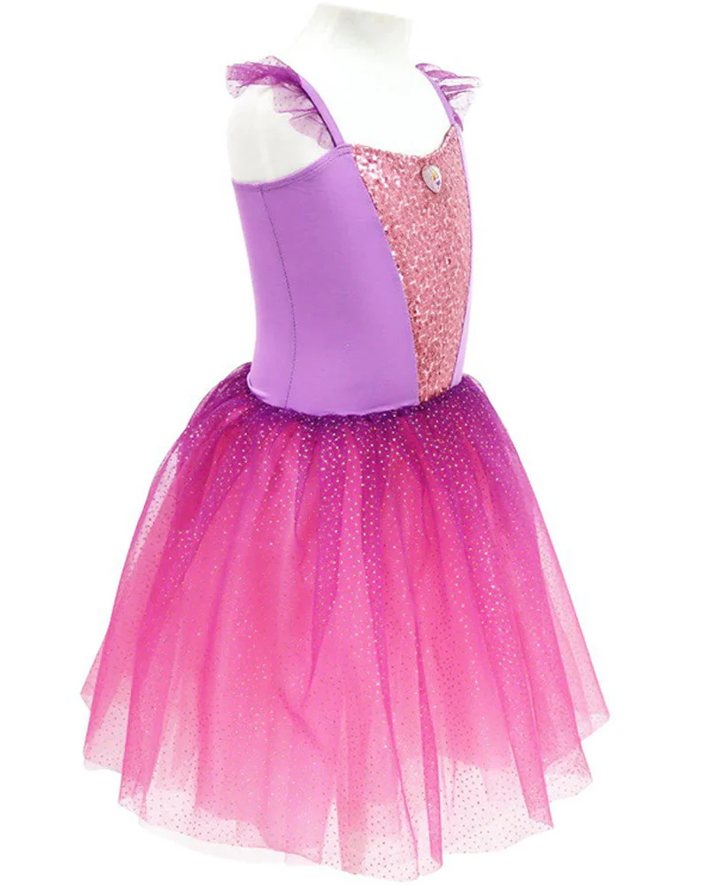 Disney Princess Rapunzel Romantic Tutu Dress Girls Costume - Image 3