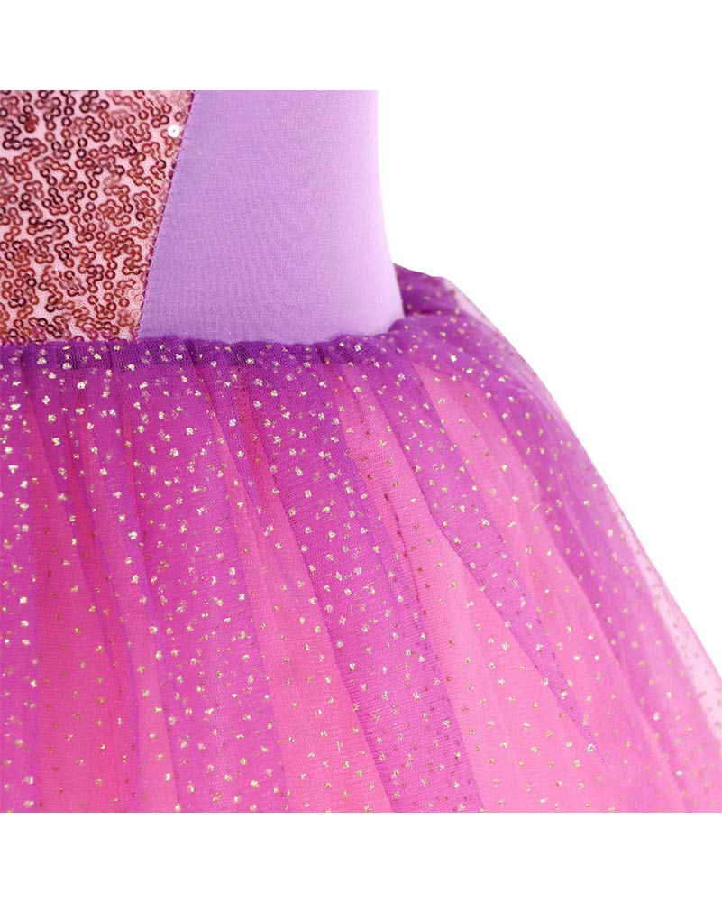 Disney Princess Rapunzel Romantic Tutu Dress Girls Costume - Image 6