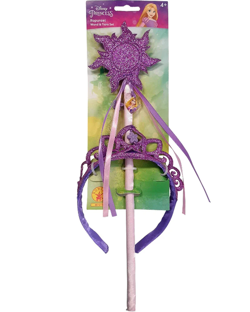 Disney Rapunzel Deluxe Tiara and Wand Set