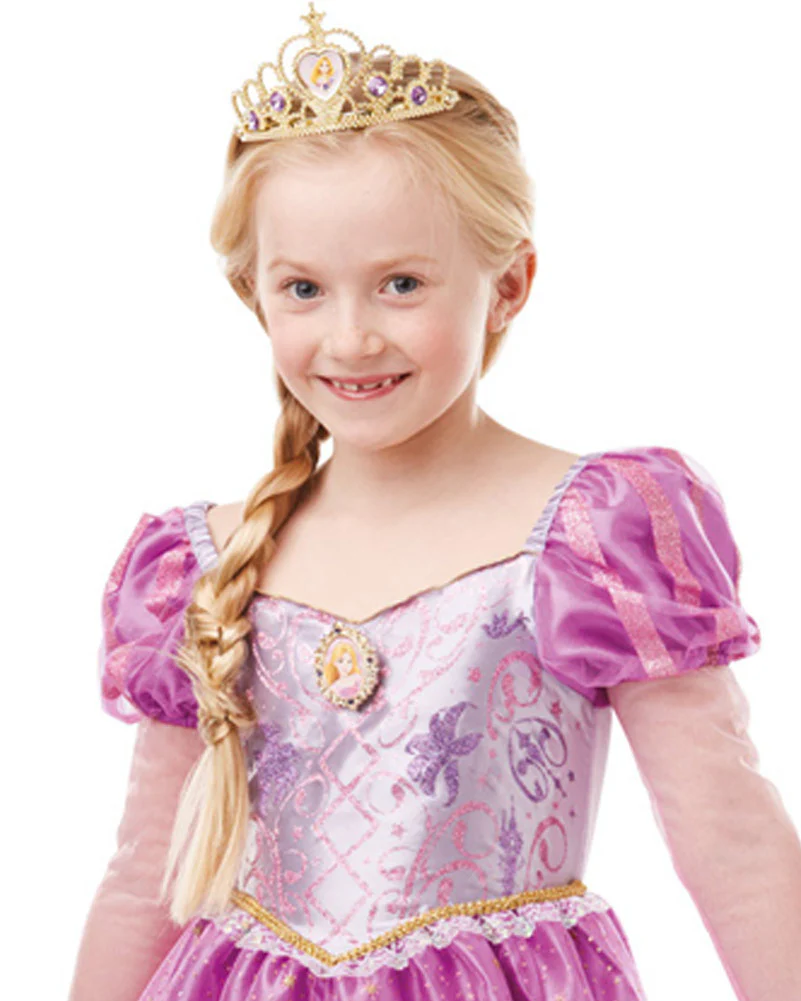 Disney Rapunzel Glitter and Sparkle Girls Costume - Image 2
