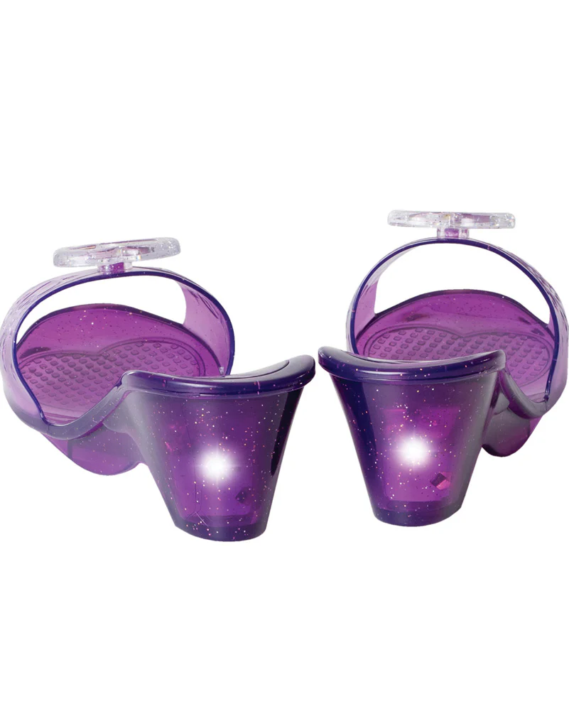 Disney Rapunzel Light Up Girls Jelly Shoes - Image 3