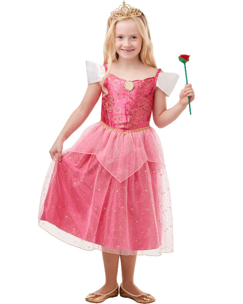 Disney Sleeping Beauty Glitter and Sparkle Girls Book Week Costume