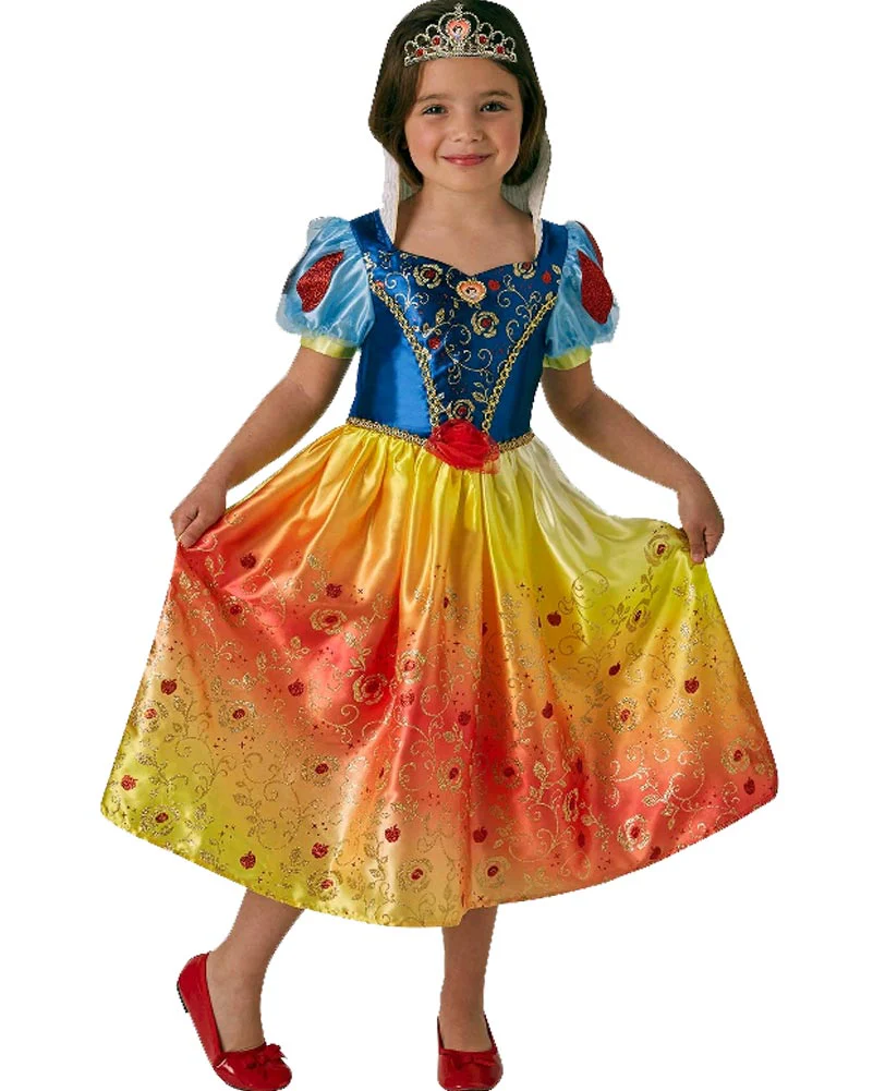 Disney Snow White Rainbow Deluxe Girls Book Week Costume