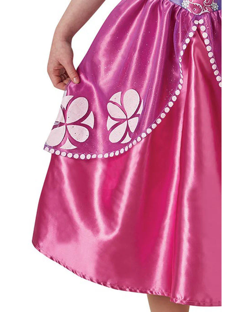 Disney Sofia Classic Pink Dress Girls Costume - Image 3