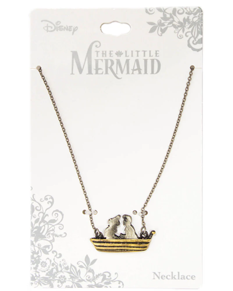 Disney The Little Mermaid Kiss The Girl Necklace