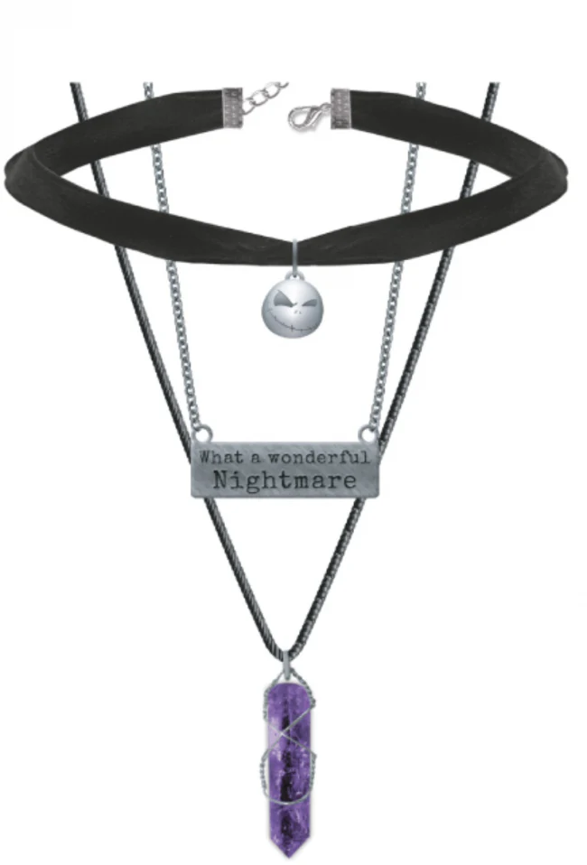Disney The Nightmare Before Christmas 3 Piece Necklace Set