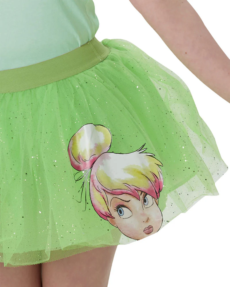 Disney Tinker Bell Tutu with Wings Tween Girls Book Week Costume - Image 3
