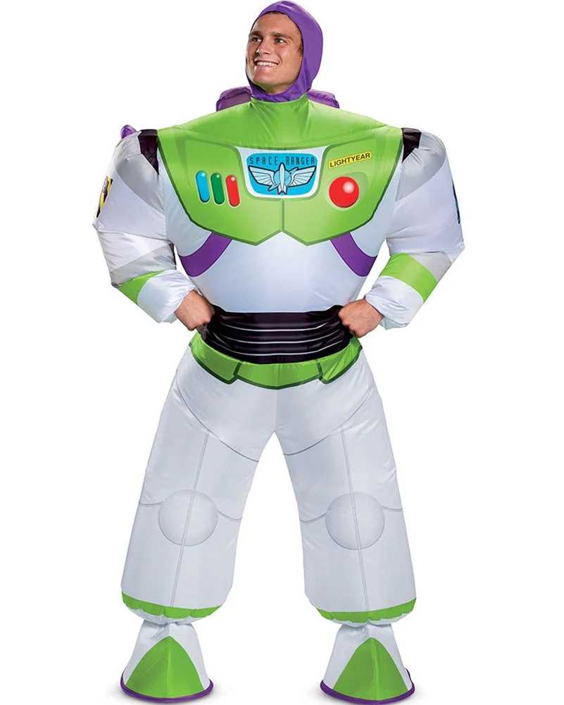 Disney Toy Story 4 Buzz Lightyear Inflatable Mens Costume