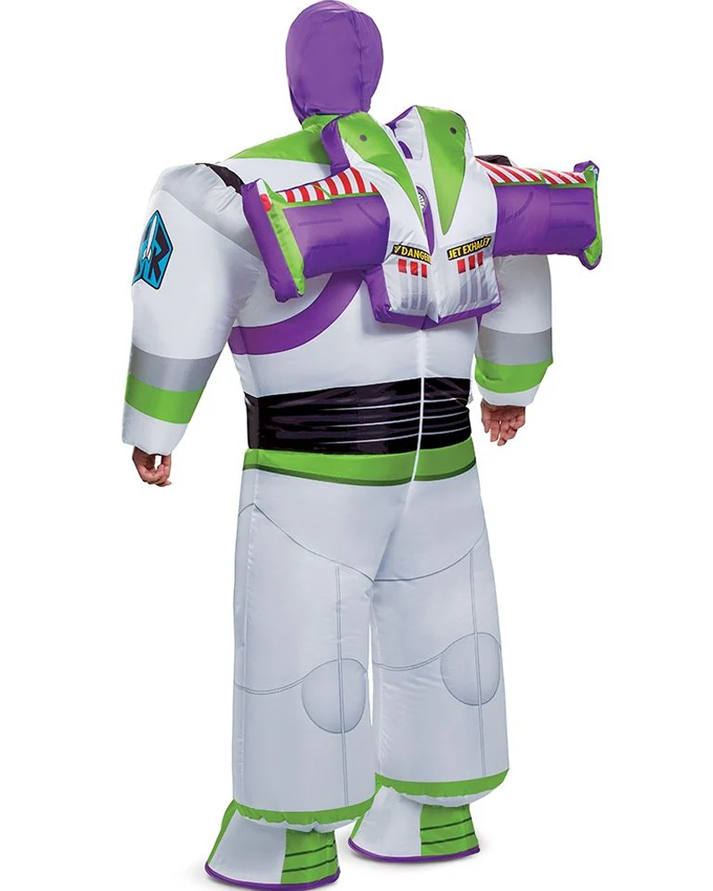 Disney Toy Story 4 Buzz Lightyear Inflatable Mens Costume - Image 2