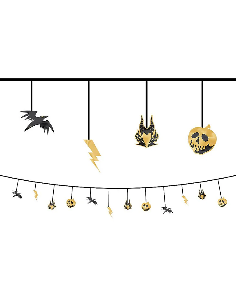 Disney Villains Foil Letter Banner 3.65m Pack of 2 - Image 3