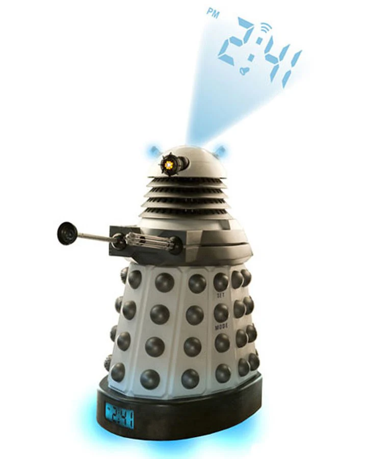Doctor Who Dalek Projection Alarm Clock