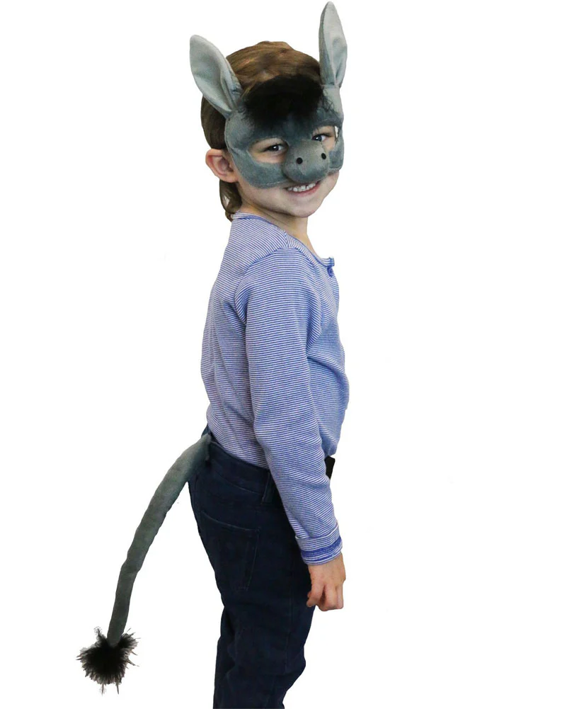 Donkey Deluxe Mask and Tail Set - Image 5