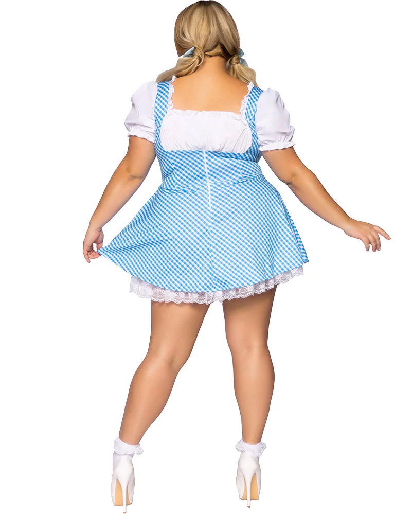 Dorothy Blue Gingham Plus Size Womens Costume - Image 3