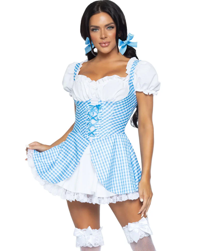 Dorothy Blue Gingham Womens Costume - Image 3