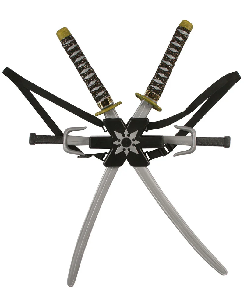 Double Ninja Sword Set - Image 2