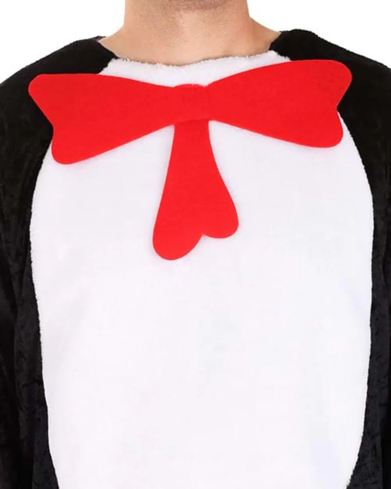 Dr Seuss Cat in the Hat Adult Plus Size Book Week Costume - Image 3