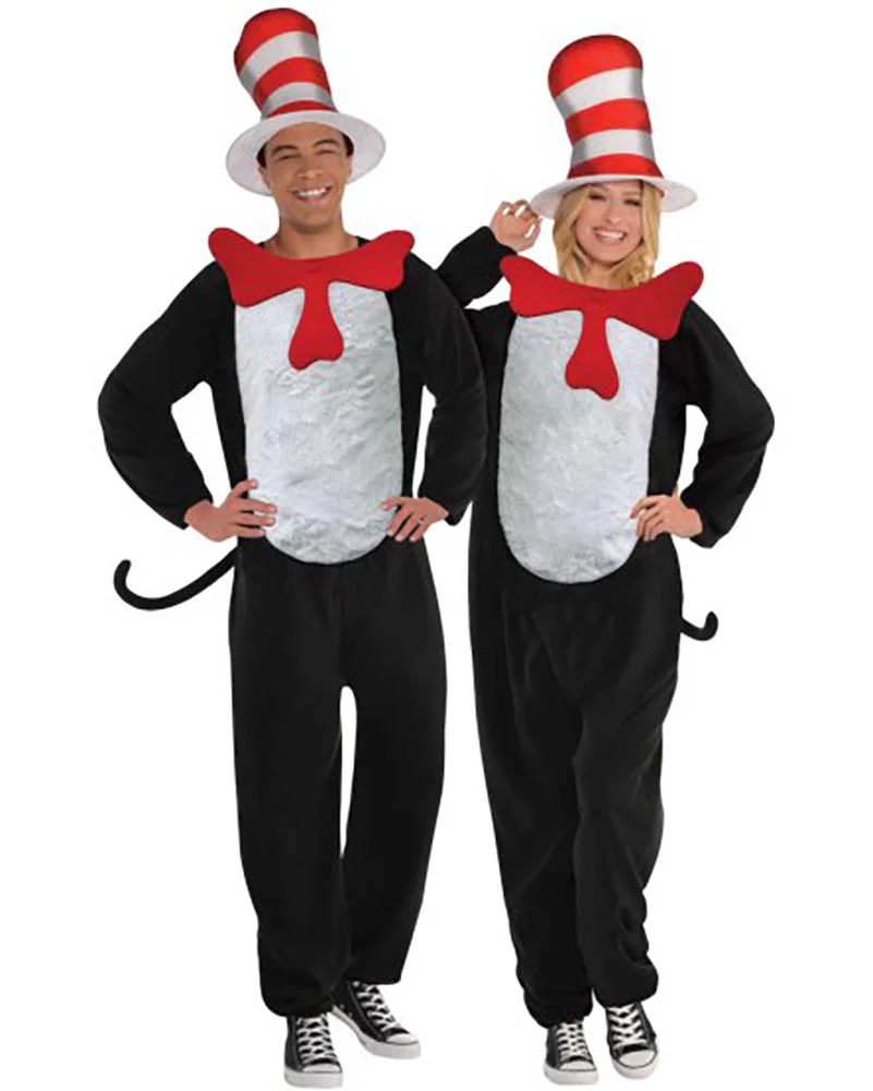 Dr Seuss Cat in the Hat Adult Book Week Costume