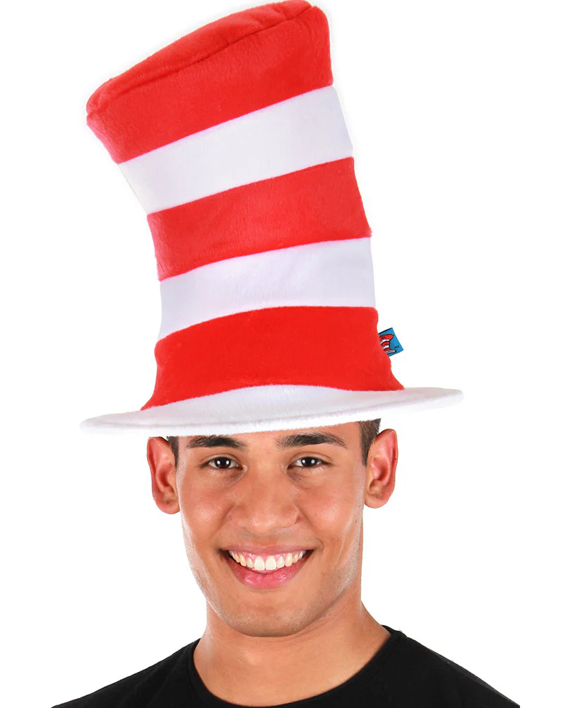 Dr Seuss Cat in the Hat Deluxe Hat - Image 2