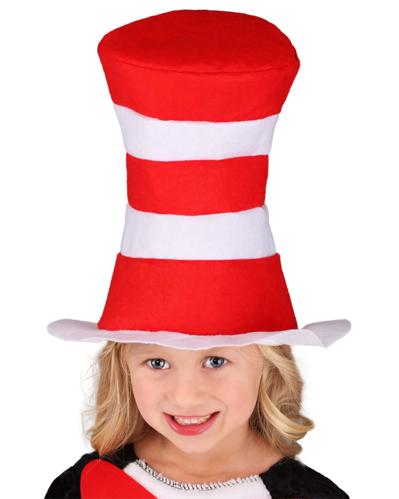 Dr Seuss Cat in the Hat Kids Book Week Costume - Image 3