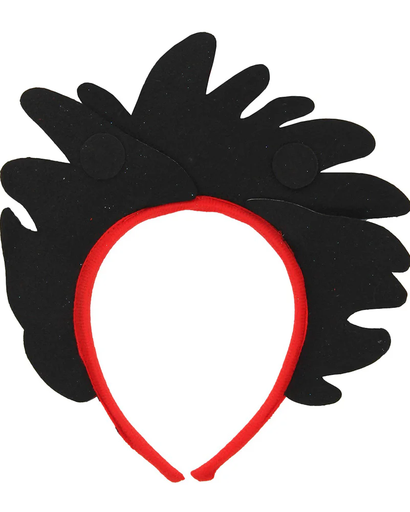 Dr Seuss Cat in the Hat Thing 1 and Thing 2 Glitter Deluxe Headband - Image 3