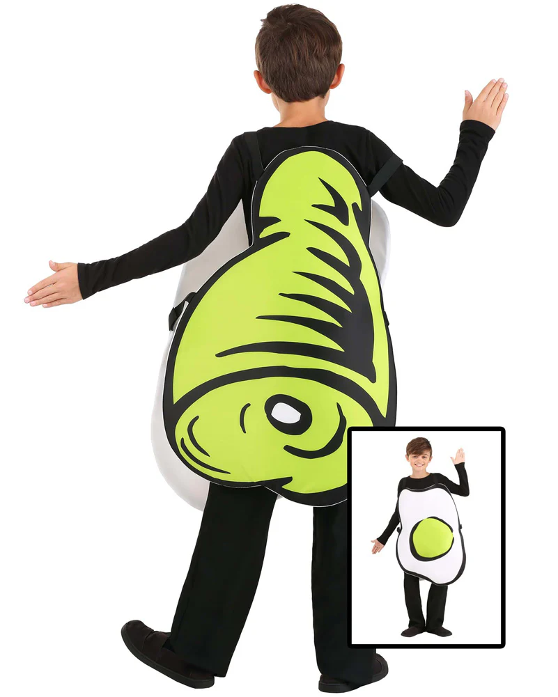 Dr Seuss Green Eggs and Ham Sandwich Board Book Week Costume - Image 4