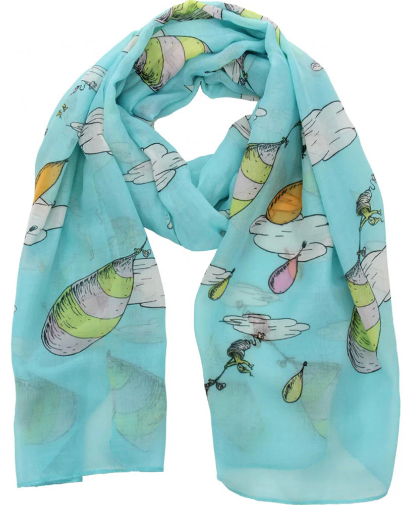 Dr Seuss Oh the Places Youll Go! Lightweight Scarf - Image 2