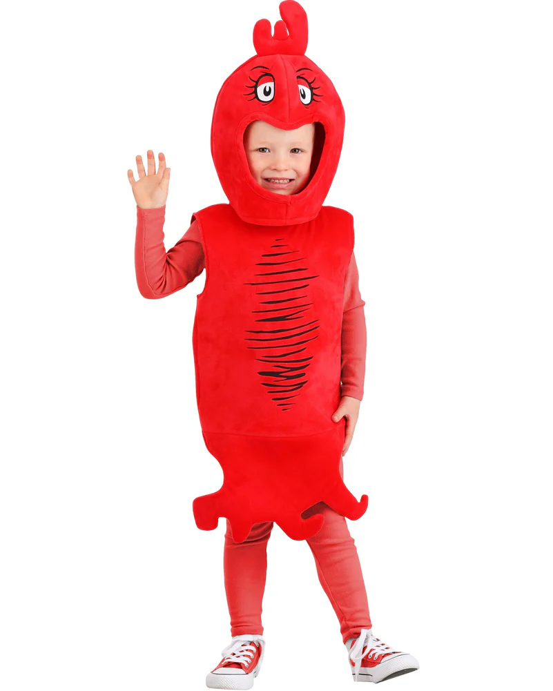 Dr Seuss Red Fish Kids Book Week Costume
