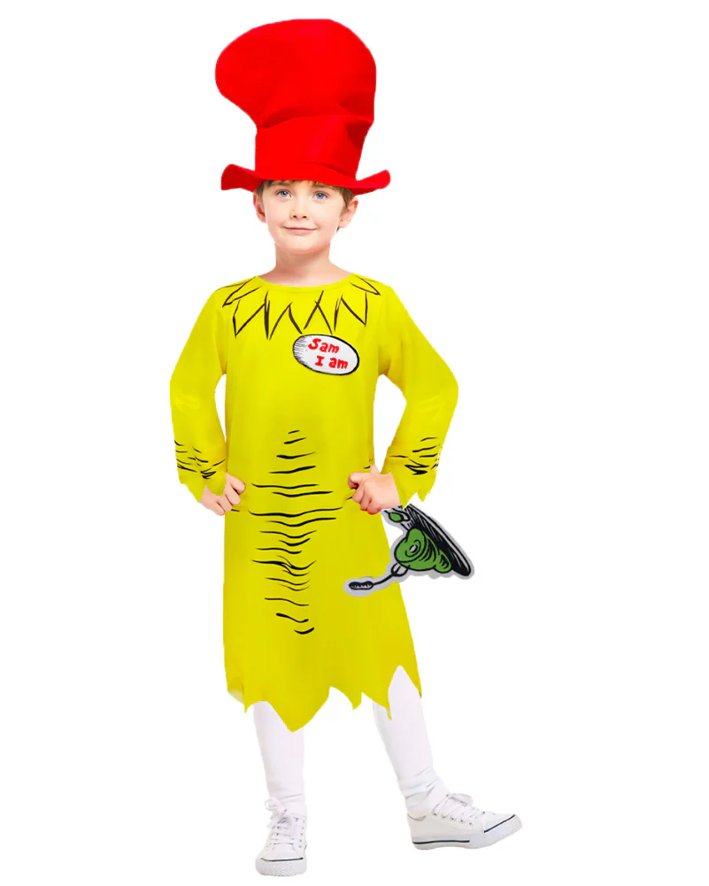 Dr Seuss Sam I Am Child Book Week Costume