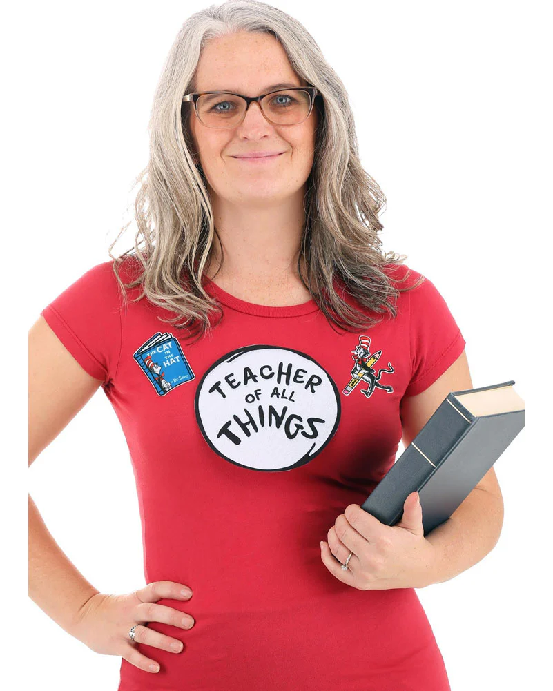 Dr Seuss Teacher Of All Things Deluxe Patch Set