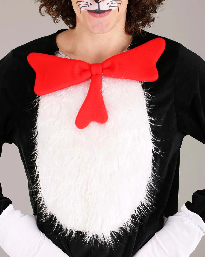 Dr Seuss The Cat in the Hat Deluxe Adult Book Week Costume - Image 5