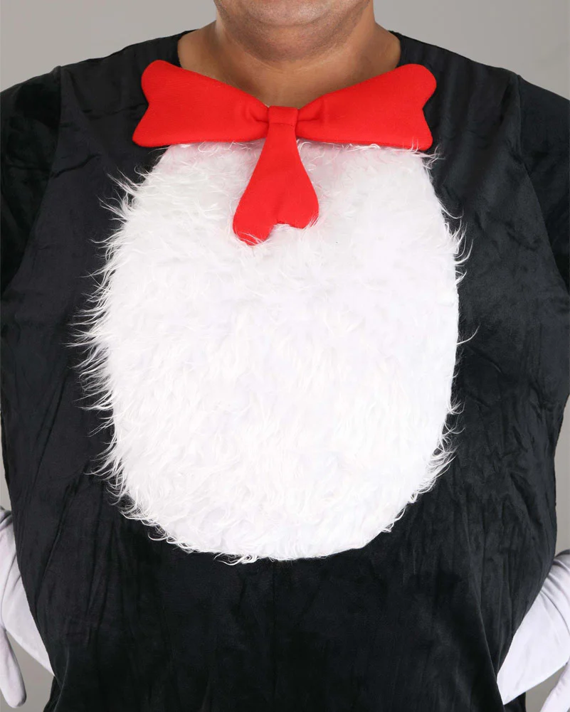 Dr Seuss The Cat in the Hat Deluxe Adult Plus Size Book Week Costume - Image 6