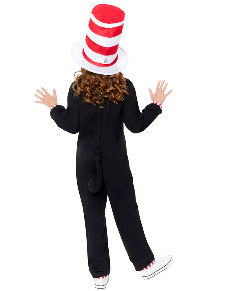 Dr Seuss the Cat in the Hat Kids Book Week Costume - Image 2