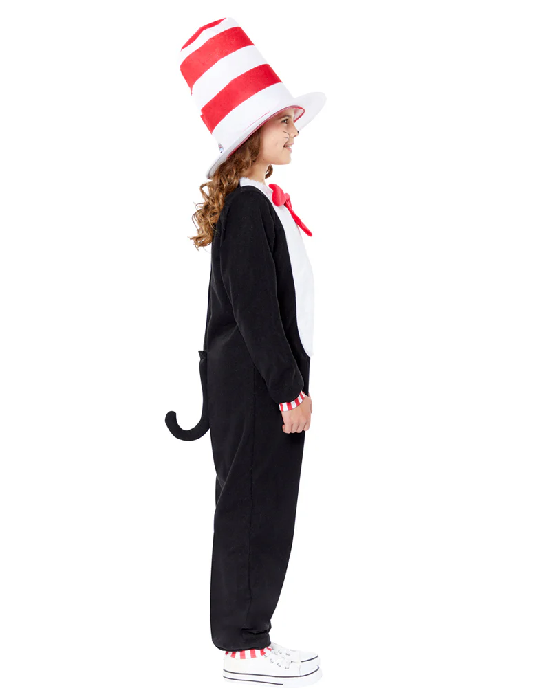 Dr Seuss the Cat in the Hat Kids Book Week Costume - Image 3