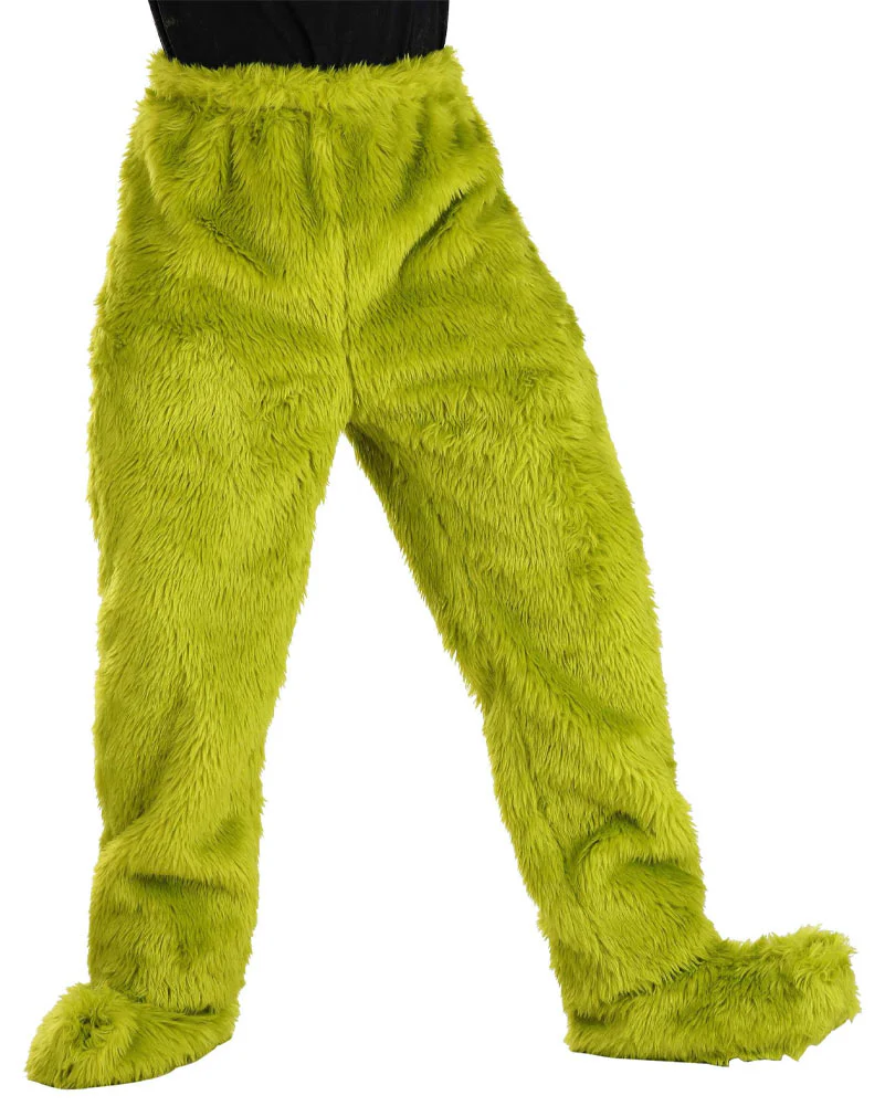 Dr Seuss The Grinch Adult Deluxe Fur Book Week Pants