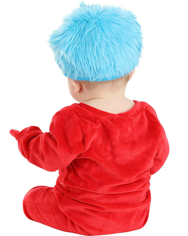 Dr Seuss Thing 1 or 2 Baby Book Week Costume - Image 3