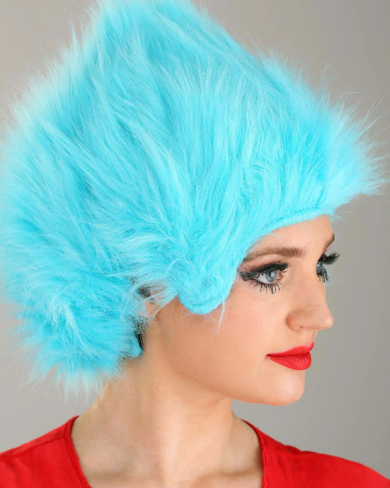 Dr Seuss Thing 1 or 2 Deluxe Adult Book Week Costume - Image 4