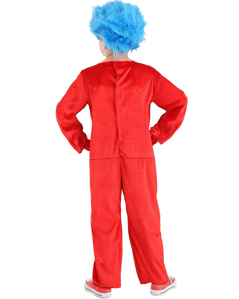 Dr Seuss Thing 1 or 2 Kids Book Week Costume - Image 4
