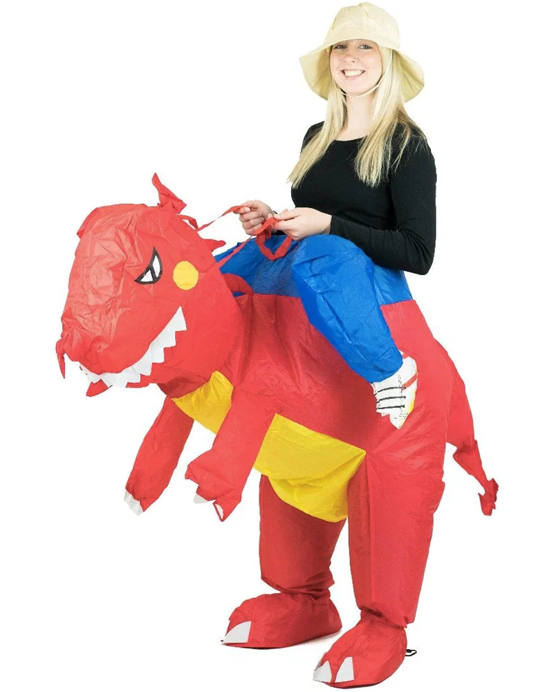 Dragon Inflatable Adult Costume - Image 4